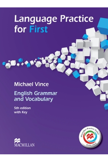 Language Practice for B2 First 5th edition- Student's Book with answer key. New eBook component included