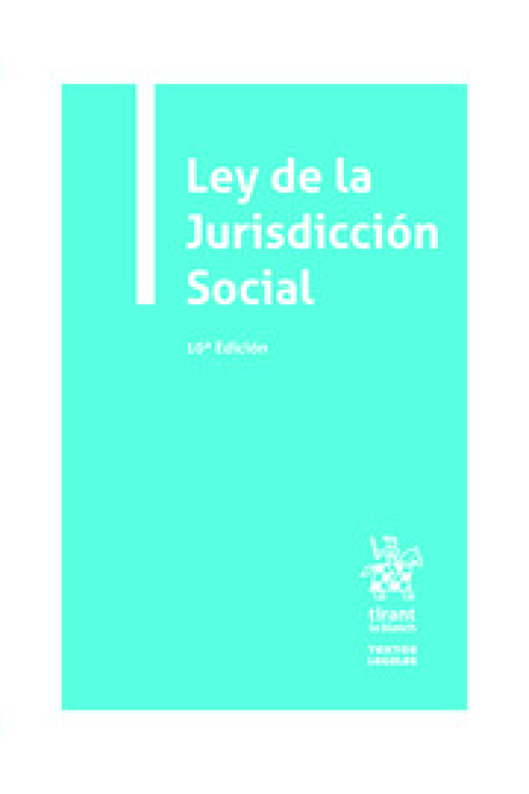 Ley de la jurisdicción social 10ª ed. 2020