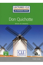 Don Quichotte - Livre + CD MP3 (Lectures clé en français facile)