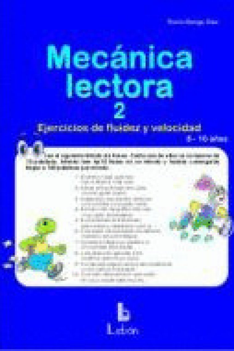 Mecànica Lectora-2. Exercicis de fluïdesa i velocitat. 8-10 anys.