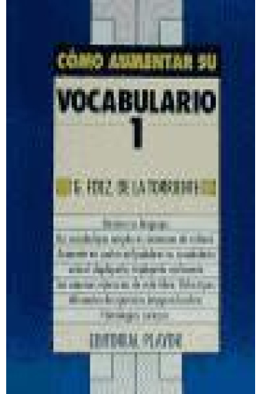 Cómo aumentar su vocabulario 1 vocabulario superior