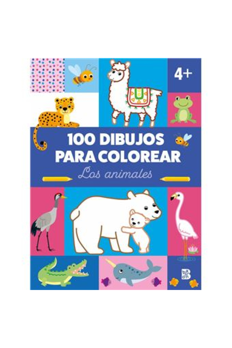 100 dibujos para colorear-Los animales