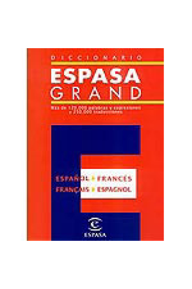 Diccionario Espasa Grand Español-Francés/Francés-Español