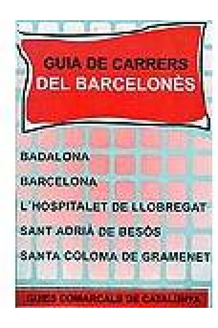 Guia de carrers del barcelonés