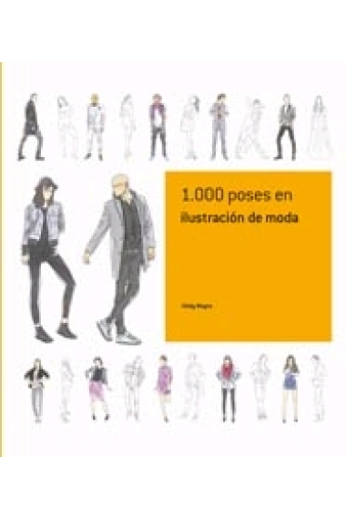 1000 poses en ilustración de moda