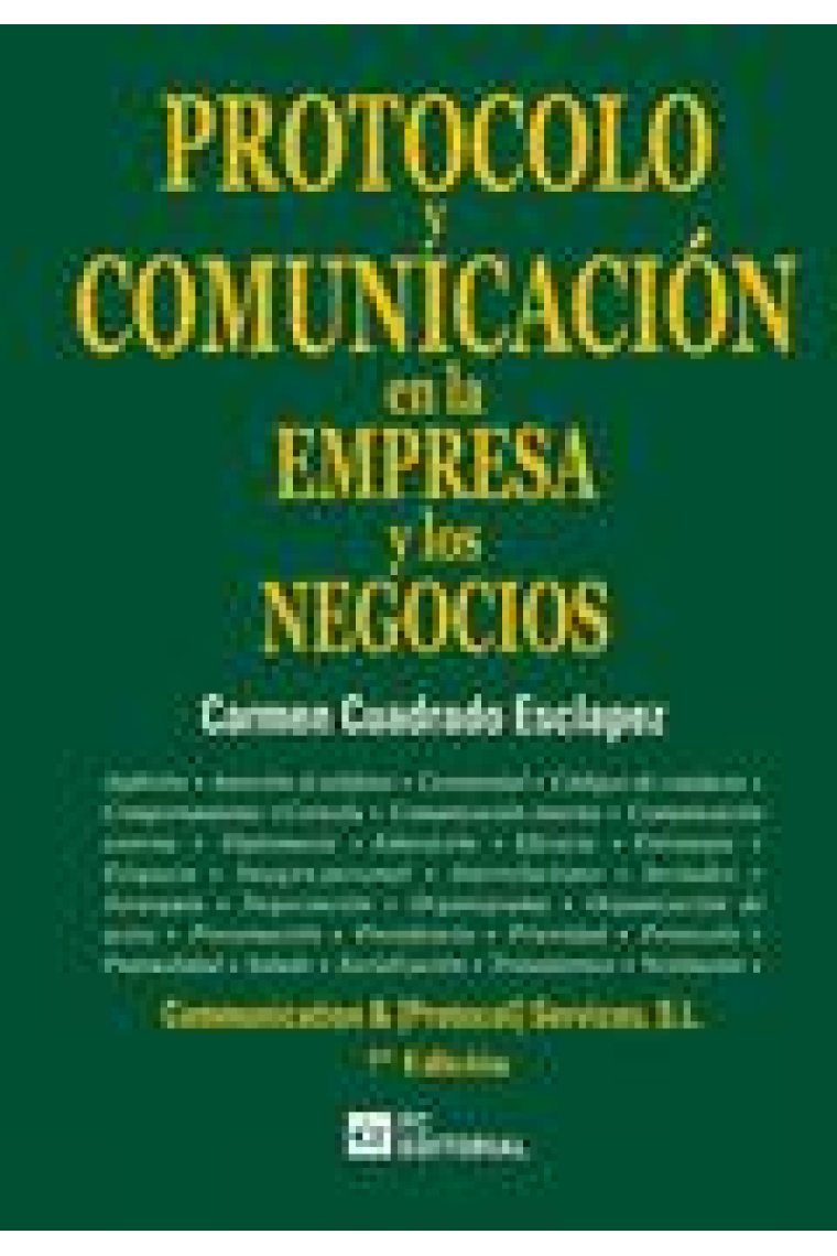 Protocolo y comunicación en la empresa y los negocios