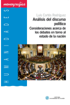 Análisis del discurso político. Consideraciones acerca de los debates en torno al estado de la nación