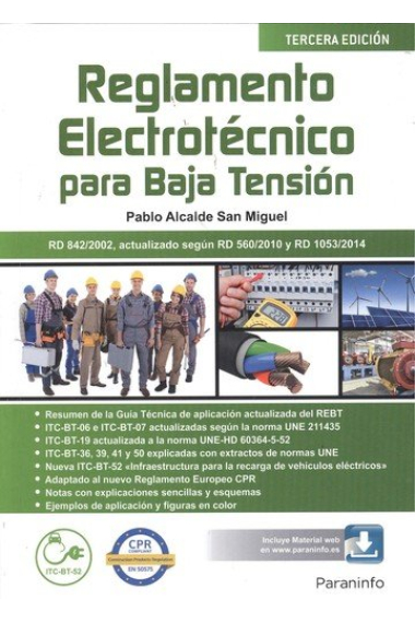 Reglamento electrotécnico para Baja Tensión