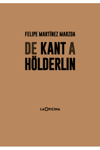 De Kant a Hölderlin