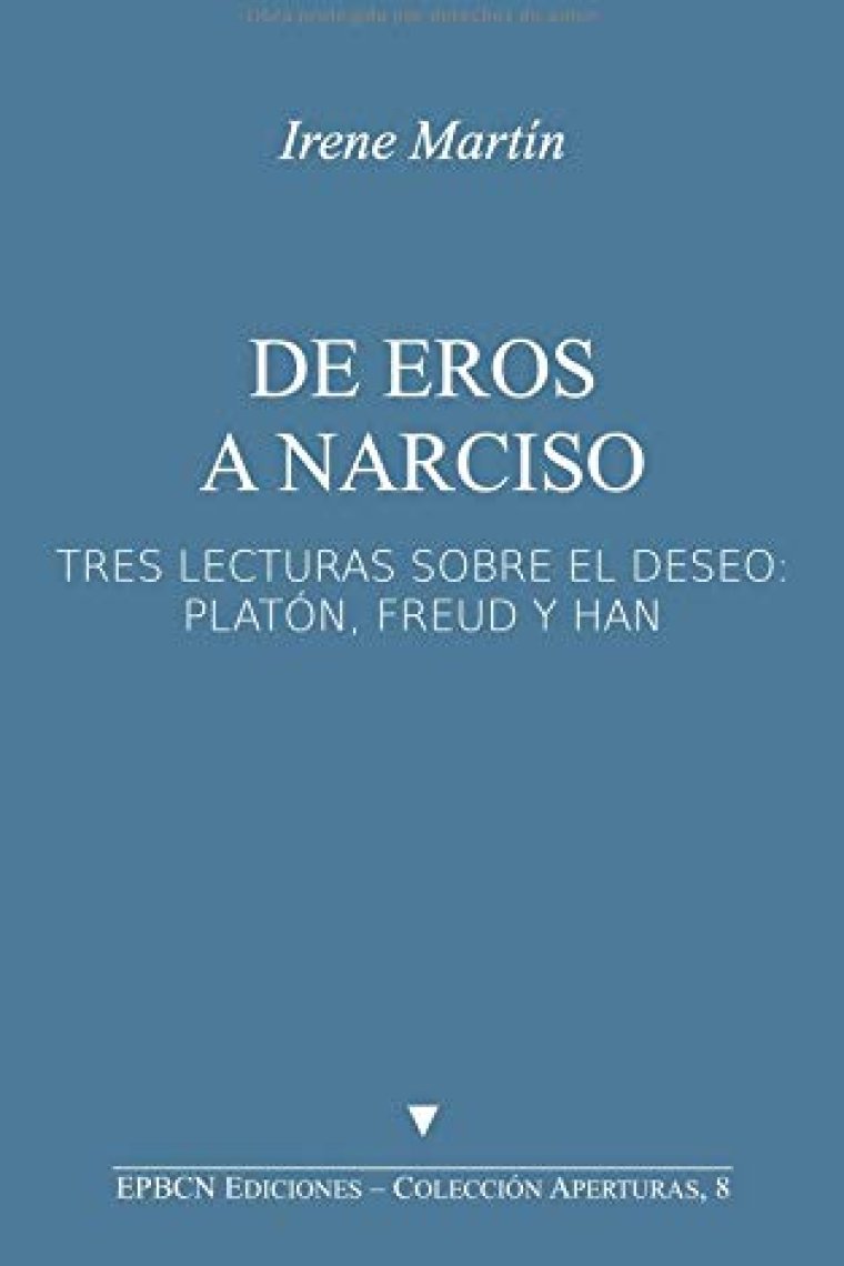 De Eros a Narciso: Tres lecturas sobre el deseo: Platón, Freud y Han (Aperturas)