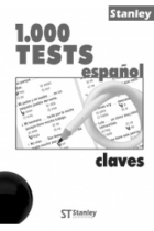 1000 Tests español. Claves español de las respuestas alternativas de tests español. Niveles 1, 2, 3, 4, y 5