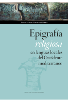 Epigrafía religiosa en lenguas locales del Occidente mediterráneo