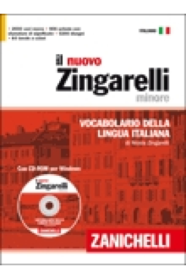 Lo Zingarelli minore. Vocabolario della lingua italiana (+ DVD-ROM per Windows, programma scaricabile per Windows e Mac, licenza annualle online individuale a privati)