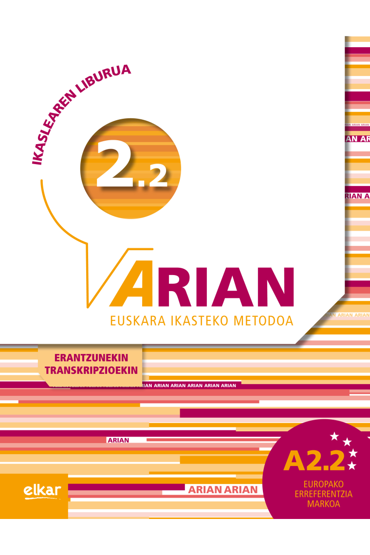 Arian A2.2 - Ikaslearen Liburua (+erantzunak + transkripzioak)