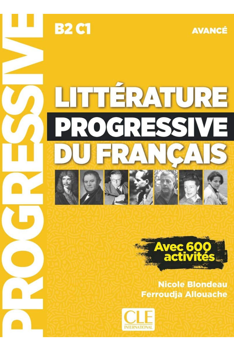 Littérature progressive du français - Niveau avancé B2 - C1. Livre