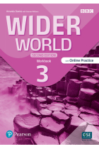 WIDER WORLD 2E 3 WORKBOOK WITH ONLINE PRACTICE AND APP