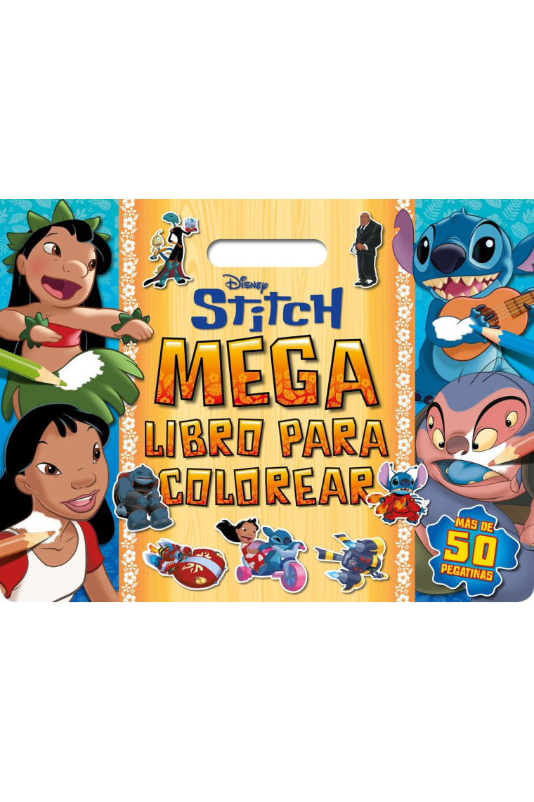 STITCH MEGALIBRO PARA COLOREAR