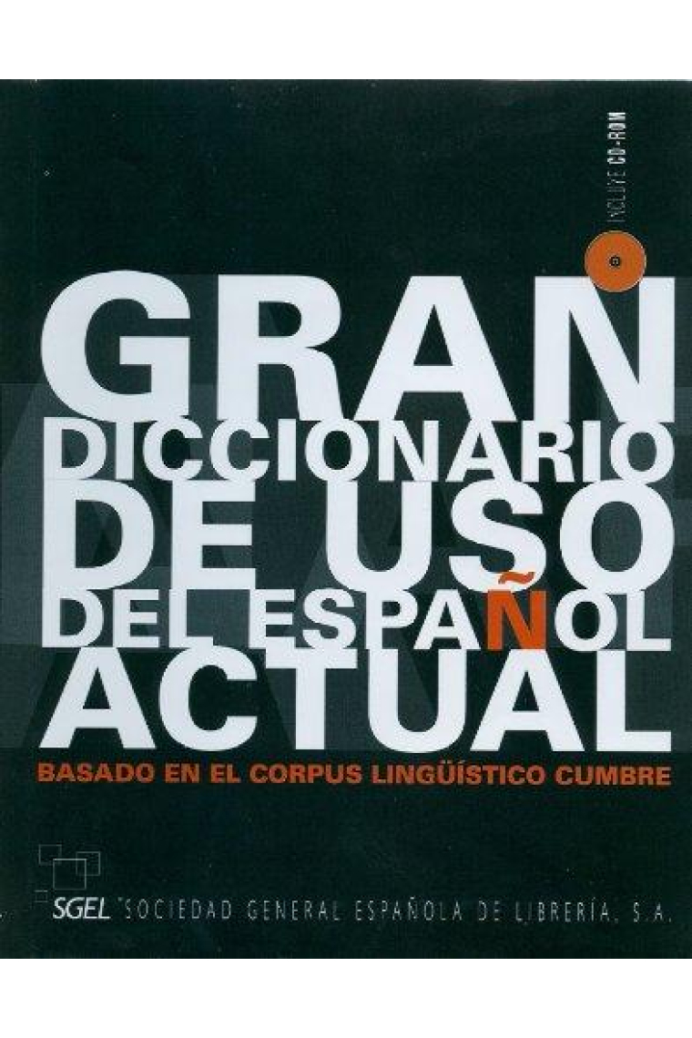 Gran diccionario de uso del español actual (+CD-ROM)