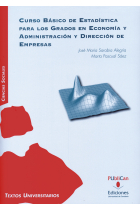 Curso básico de Estadística para los grados en economía y administración y dirección de empresas