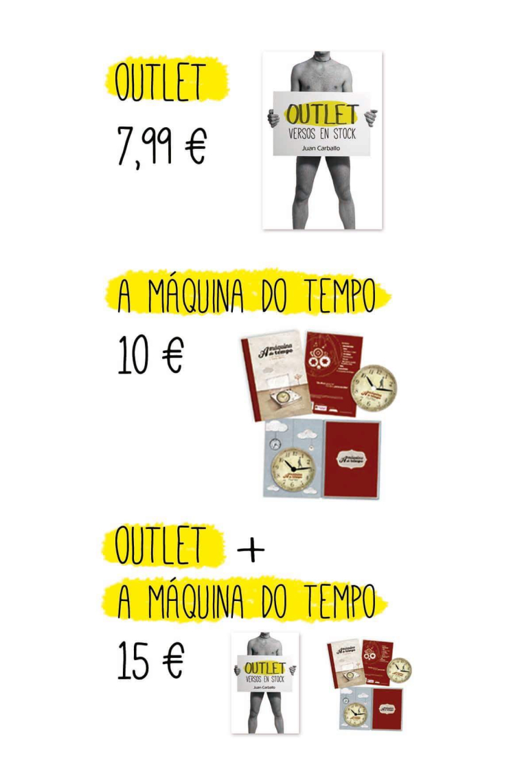 Pack A máquina do tempo   Outlet