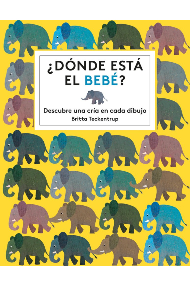 ¿Dónde está el bebé?. Descubre una cría en cada dibujo