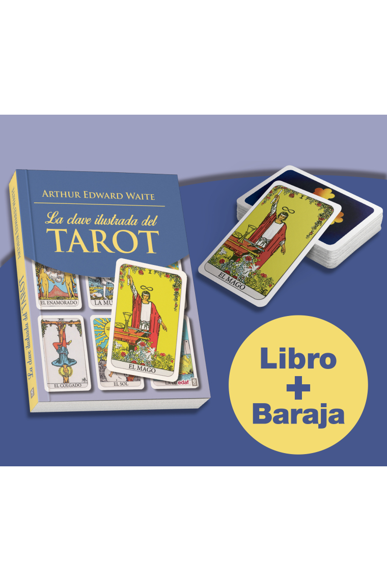 La clave ilustrada del Tarot (libro ilustrado tarot 1910+Baraja de tarot)