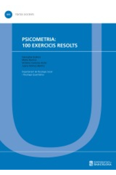 Psicometria: 100 exercicis resolts