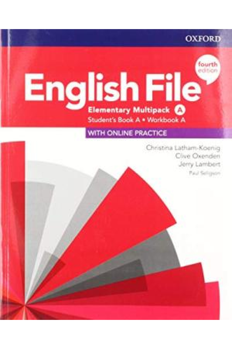 English File 4th edition - Elementary - Student's Book + Workbook MULTIPACK A