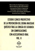 ESTUDIO CLINICO PROSPECTIVO DE LA PREVENCION DEL EDEMA MACULAR QUISTICO TRAS LA CIRUGIA DE CATARATA