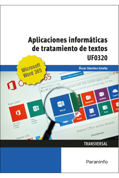 APLICACIONES INFORMATICAS TRATAMIENTO TEXTOS MICROSOFT WORD