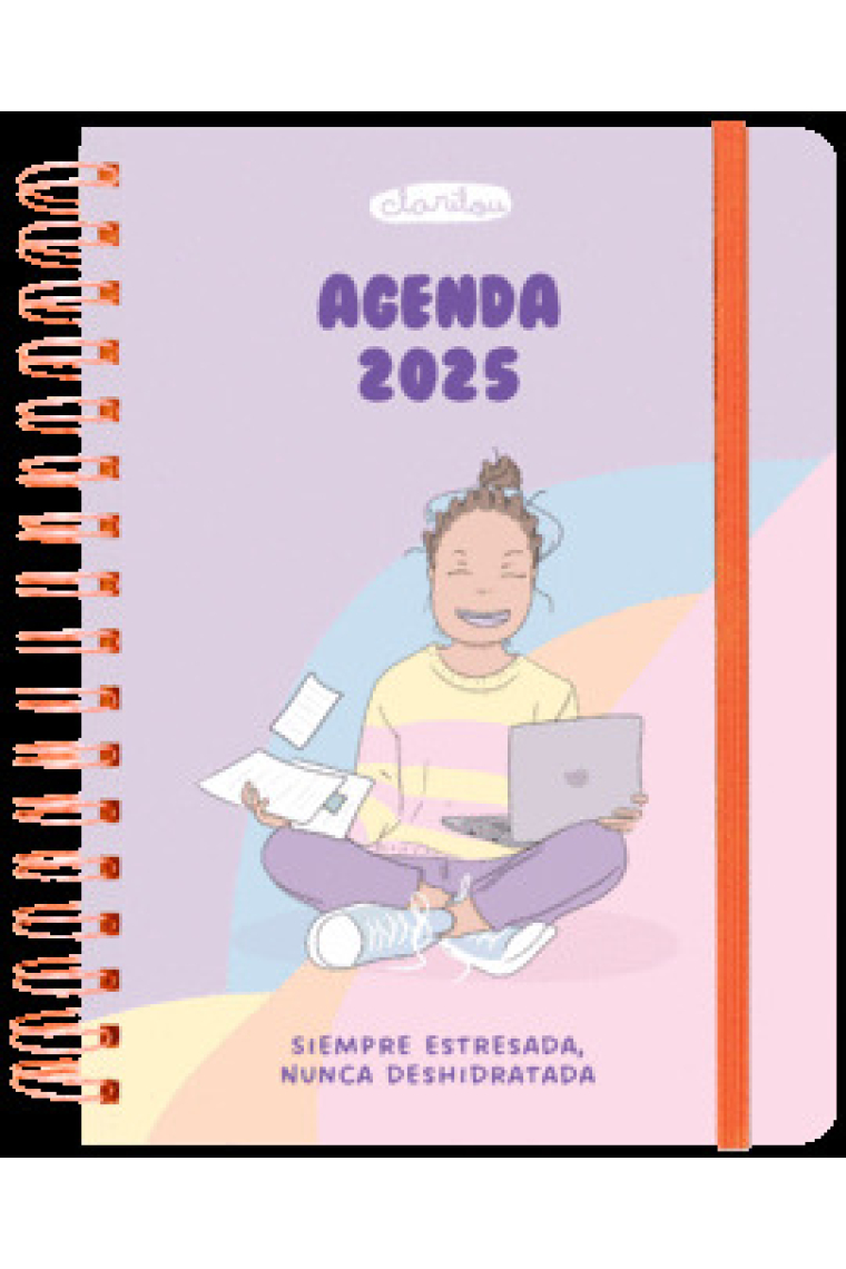 Agenda anual semanal 2025 Clarilou