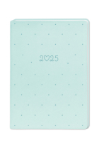 Terminplaner Lederlook 2025 Mint