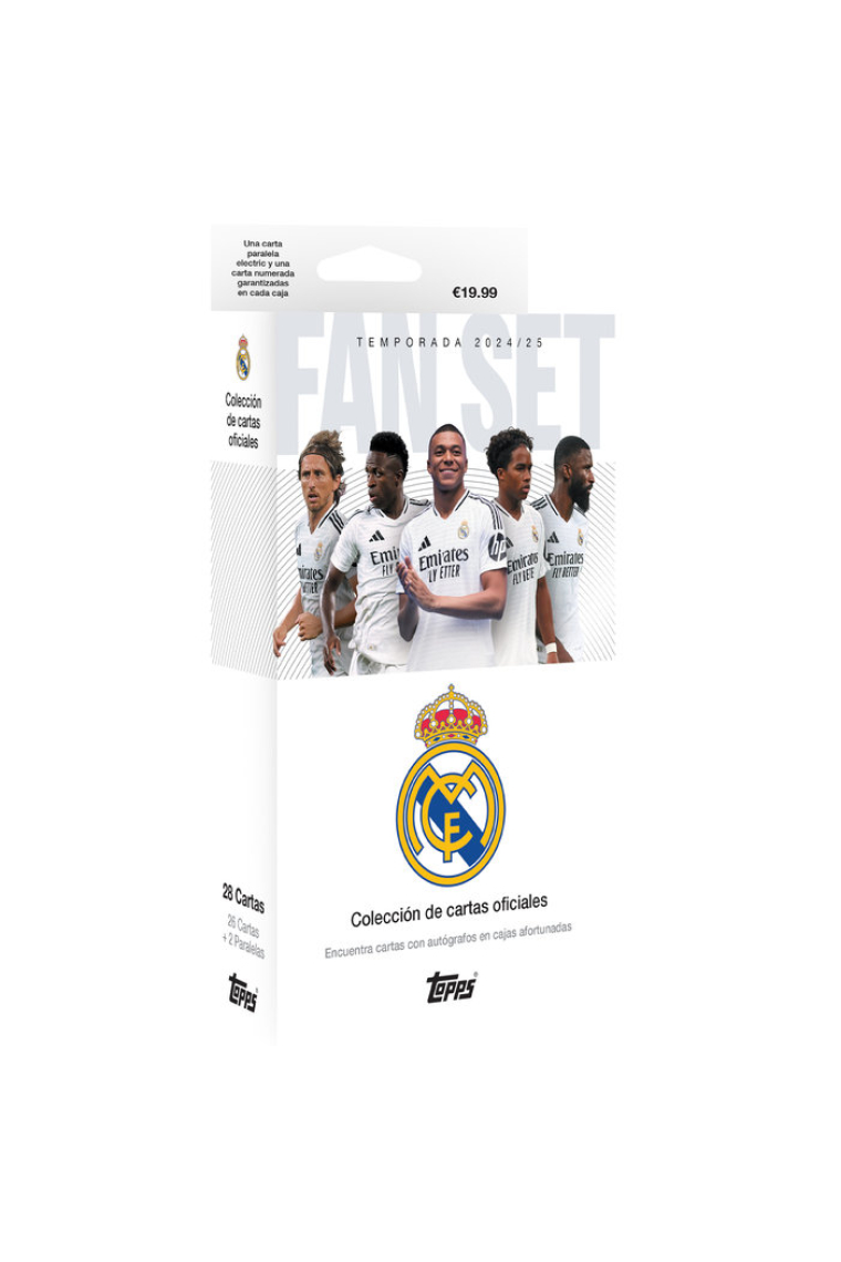 FAN SET CROMOS REAL MADRID