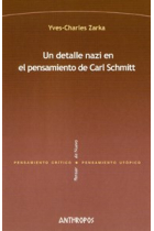 Un detalle nazi en el pensamiento de Carl Schmitt