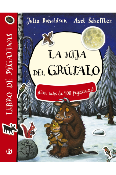 La hija del grúfalo. Libro de pegatinas