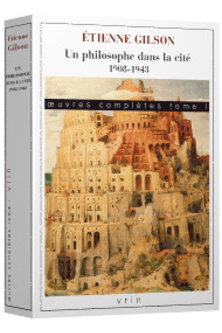 ?uvres complètes Tome I : Un philosophe dans la cité. 1908-1943