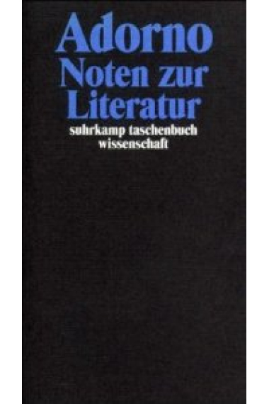 Gesammelte Schriften Band 11: Noten zur Literatur