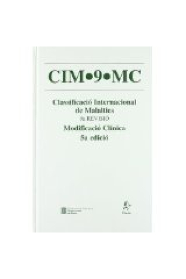 Classificació internacional de les malalties: CIM-9-MC