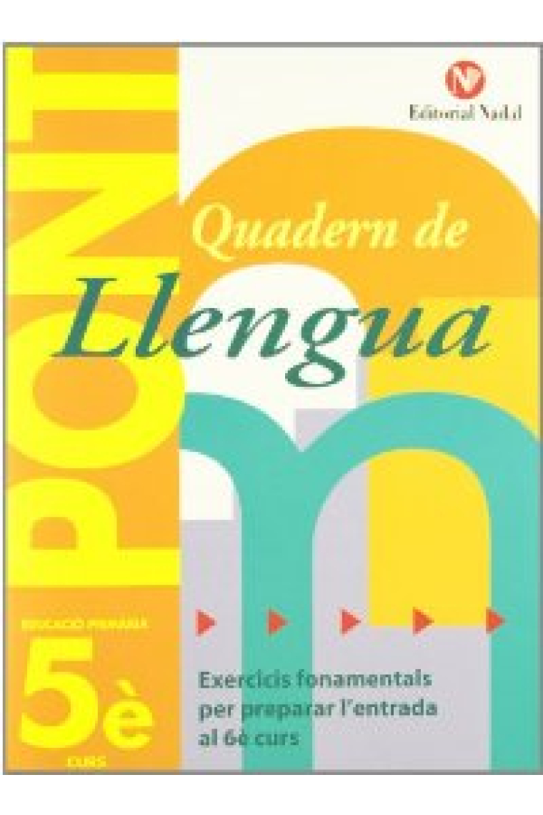 Pont. Quadern de Llengua 5è Primària