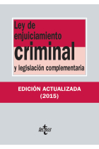 Ley de enjuiciamiento criminal 2015