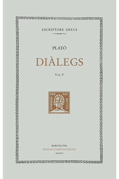 Diàlegs, vol. V: Menó. Alcibíades