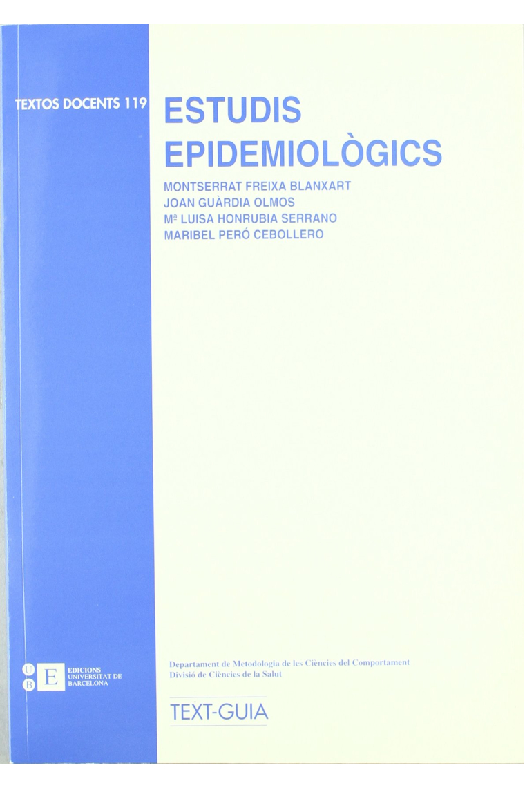 Estudis epidemiològics