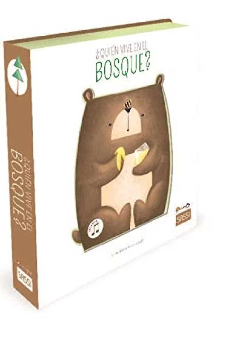 ¿Quién vive en el bosque? Libros Con Sonido. Edic. ilustrado (Español)