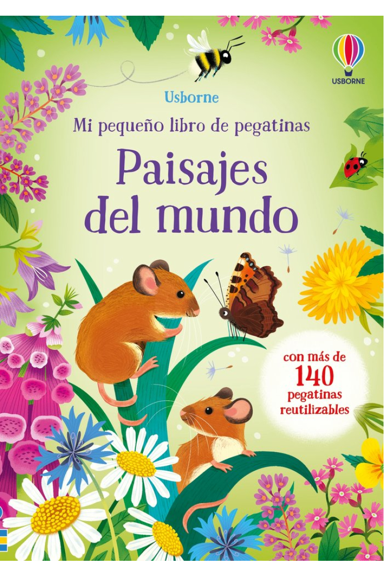 Paisajes del mundo. Mi pequeño libro de pegatinas