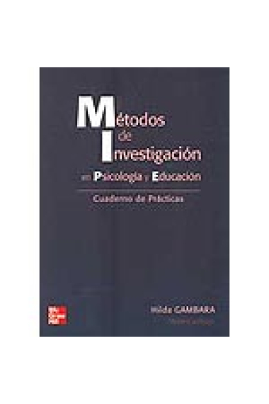 Métodos de Investigación en Psicología y Educación. Cuaderno de prácticas