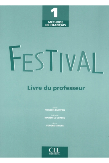 Festival 1 Livre du Professeur