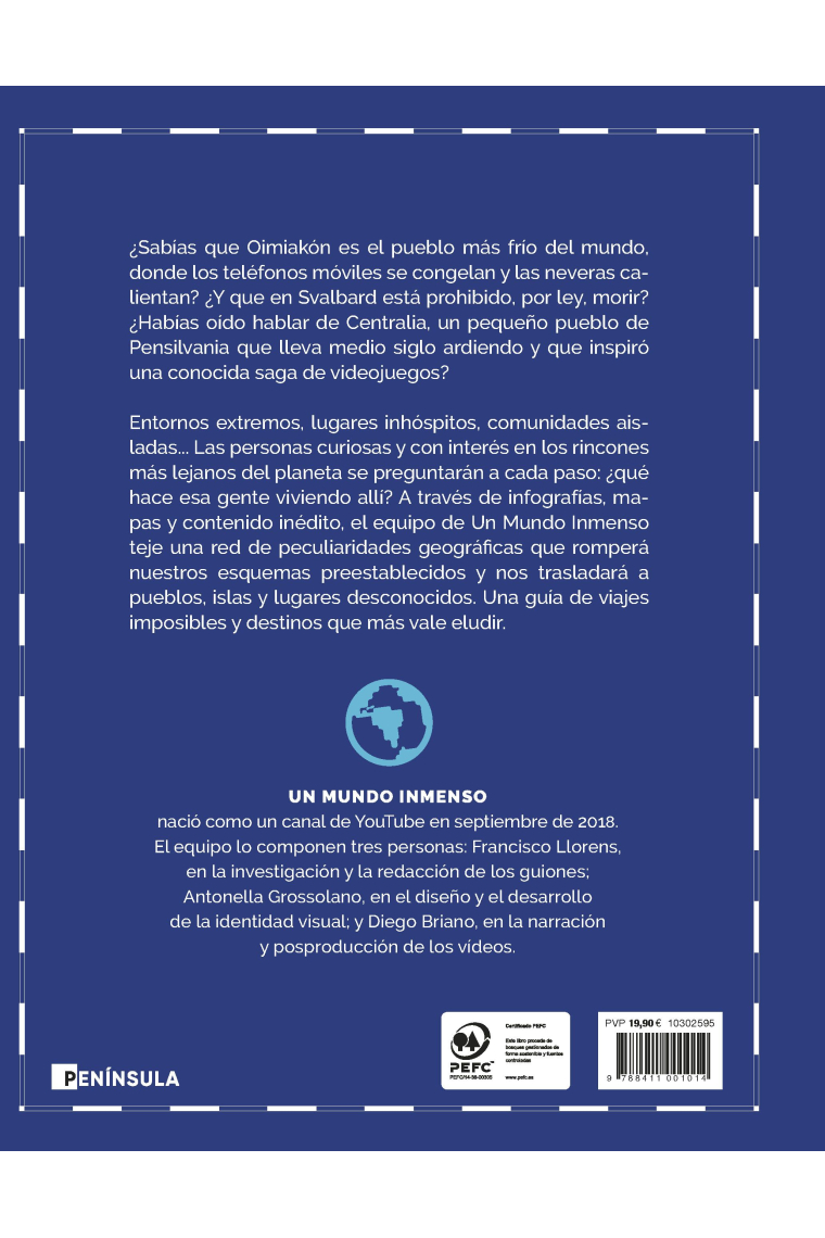 Un mundo inmenso. Explicaciones de lugares inexplicables
