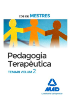 Pedagogia terapèutica. Temari Volum 2 (2023)