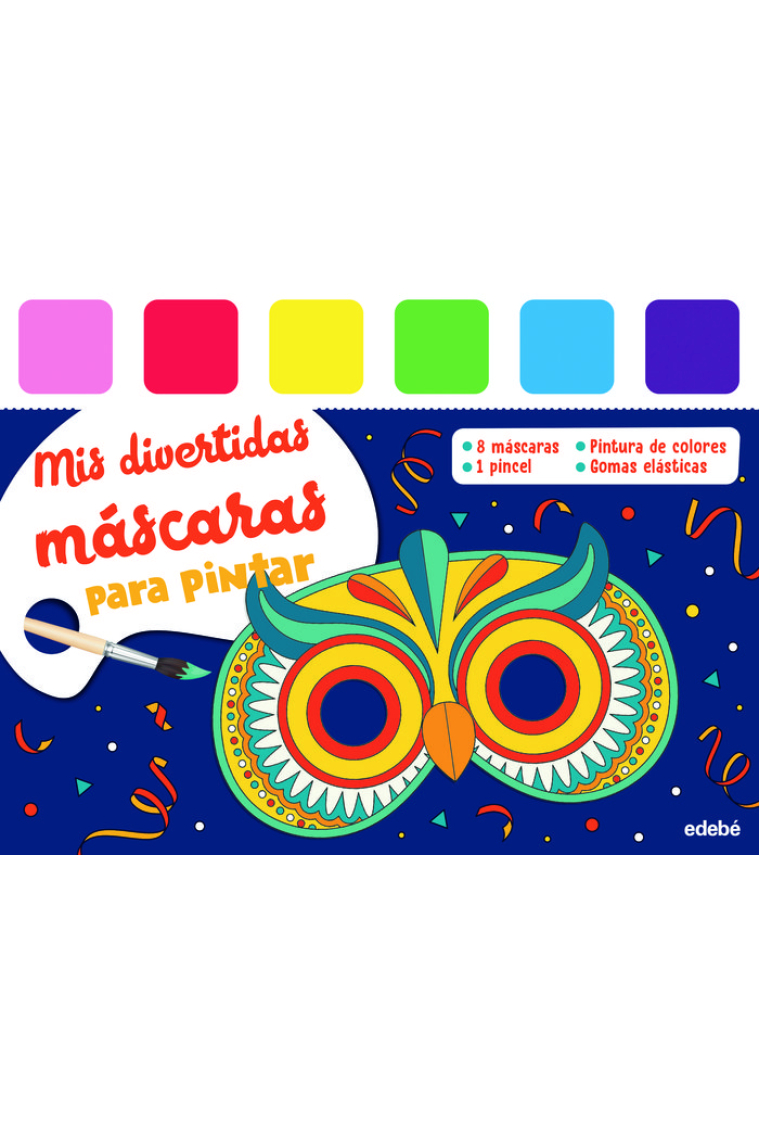 MIS DIVERTIDAS MASCARAS PARA PINTAR