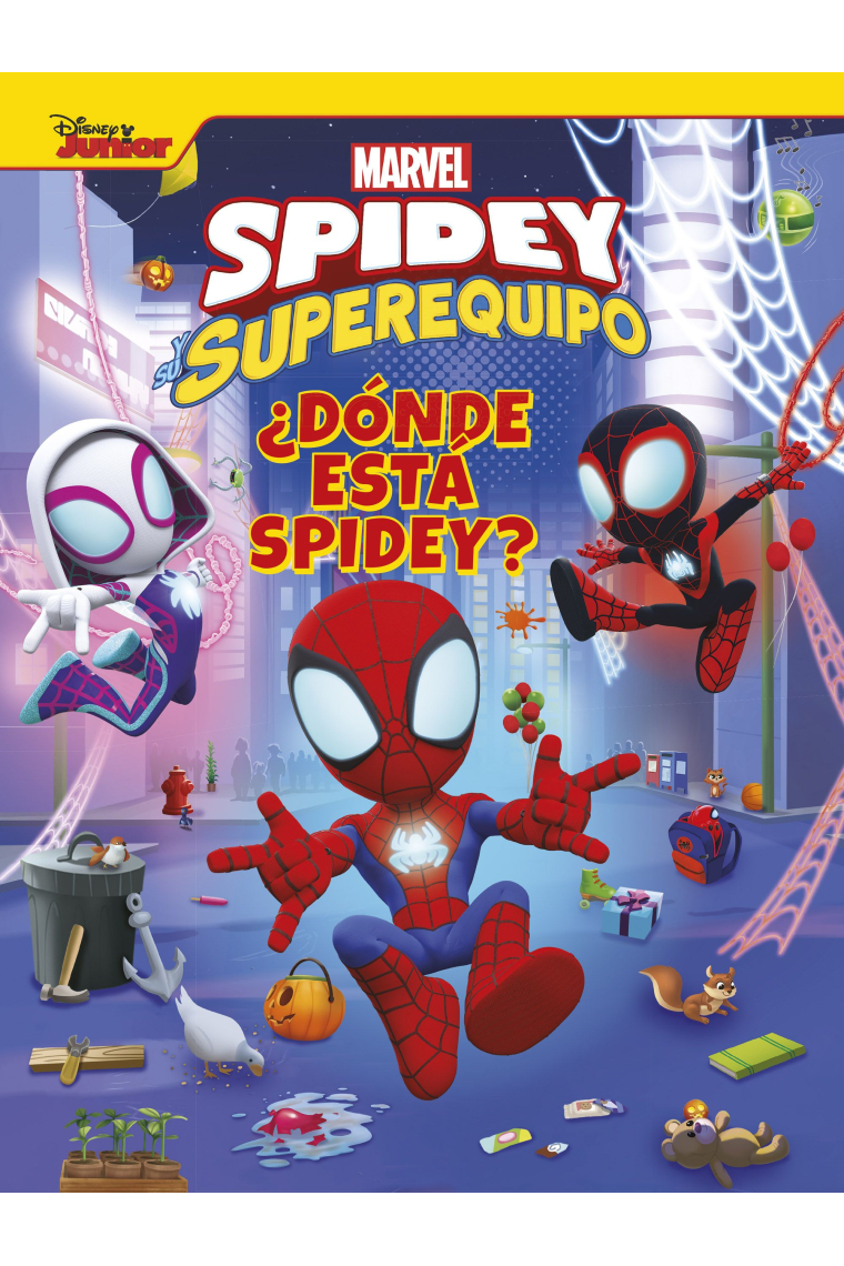 Spidey y su superequipo. ¿Dónde está Spidey?